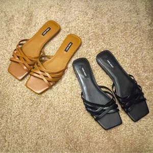 NEW Lot of 2 Nine West Slides